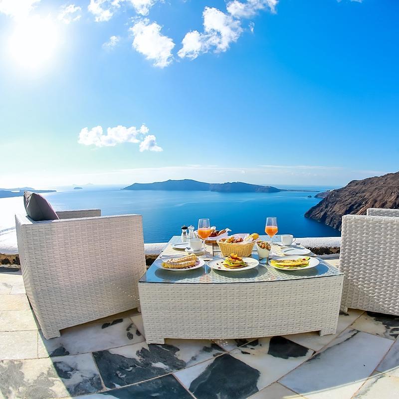 ซีสกาย โฮเต็ล ซานโตรินี Hotel อิเมโรวิยอน ภายนอก รูปภาพ