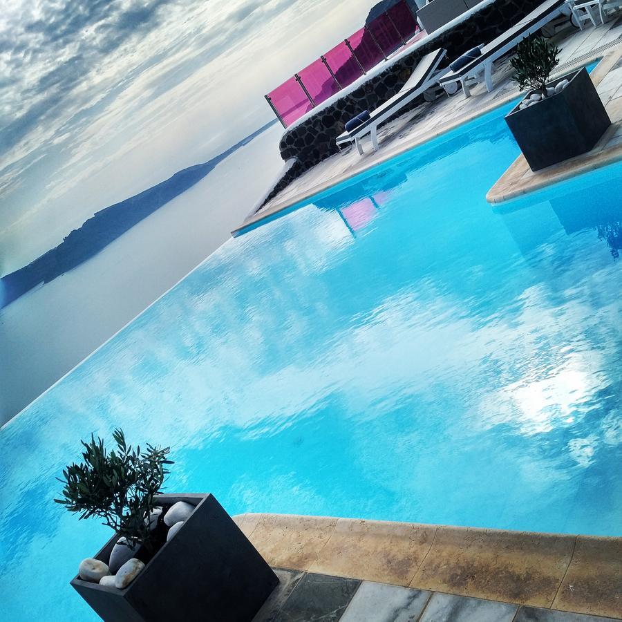 ซีสกาย โฮเต็ล ซานโตรินี Hotel อิเมโรวิยอน ภายนอก รูปภาพ